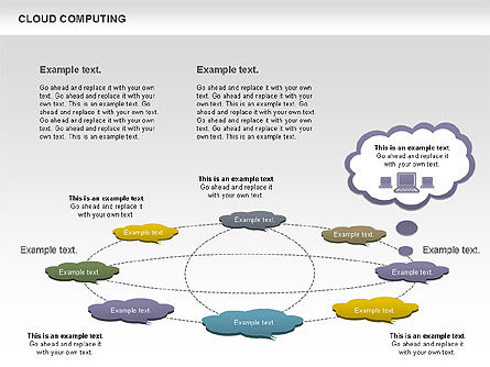Diagrama de Cloud Computing, Diapositiva 9, 00930, Modelos de negocios — PoweredTemplate.com