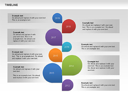 Timeline, Slide 14, 00933, Timelines & Calendars — PoweredTemplate.com