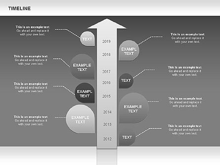 Timeline, Slide 15, 00933, Timelines & Calendars — PoweredTemplate.com