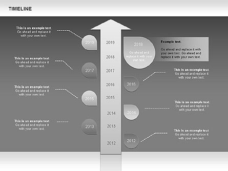 Cronograma, Diapositiva 18, 00933, Timelines & Calendars — PoweredTemplate.com