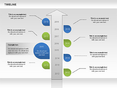 Cronograma, Diapositiva 9, 00933, Timelines & Calendars — PoweredTemplate.com