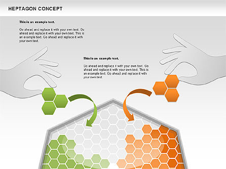 Heptagon Concept, Diapositiva 4, 00936, Modelos de negocios — PoweredTemplate.com