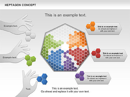 Concept Heptagon, Diapositive 7, 00936, Modèles commerciaux — PoweredTemplate.com