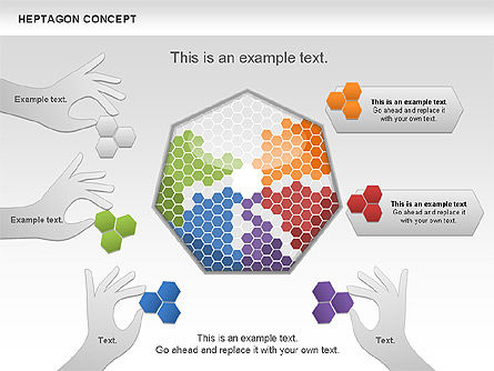 Concept Heptagon, Diapositive 8, 00936, Modèles commerciaux — PoweredTemplate.com