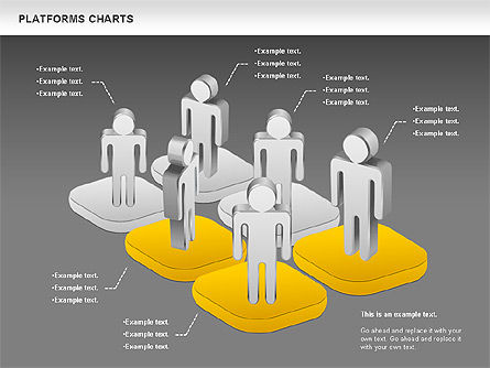 Platforms chart, Deslizar 12, 00943, Modelos de Negócio — PoweredTemplate.com