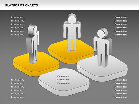 플랫폼 차트, 슬라이드 15, 00943, 비즈니스 모델 — PoweredTemplate.com