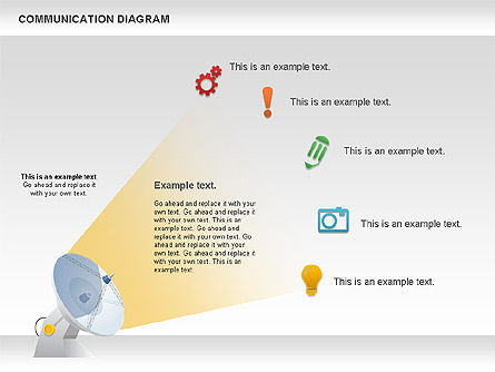 Diagrama de comunicación de la antena, Diapositiva 6, 00947, Modelos de negocios — PoweredTemplate.com