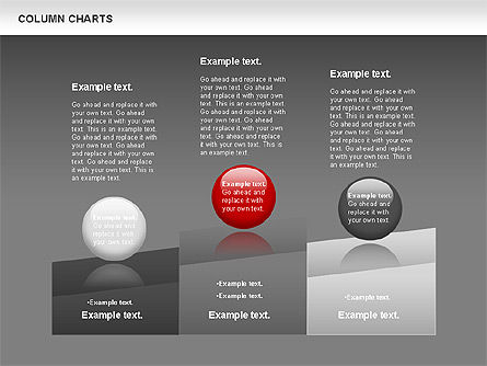 Kolomdiagram, Dia 13, 00949, Businessmodellen — PoweredTemplate.com