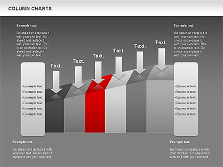 Gráfico de columnas, Diapositiva 15, 00949, Modelos de negocios — PoweredTemplate.com