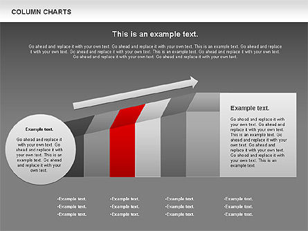 Column Chart, Slide 16, 00949, Business Models — PoweredTemplate.com