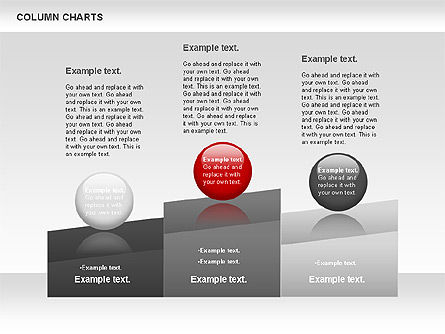 Column Chart, Slide 2, 00949, Business Models — PoweredTemplate.com