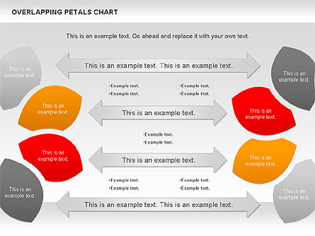 Overlappende bloemblaadjes diagram, Dia 11, 00950, Stage diagrams — PoweredTemplate.com