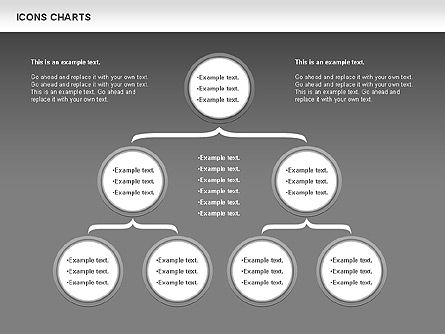 Icons Flow Charts, Slide 13, 00951, Flow Charts — PoweredTemplate.com