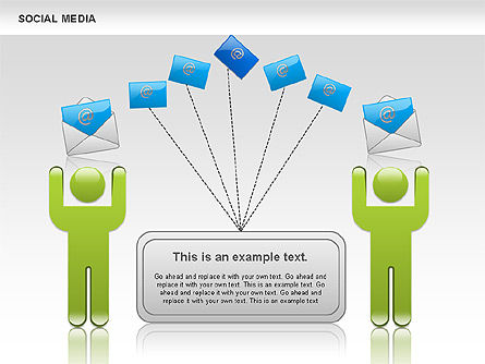 Social Media Shapes, Slide 8, 00952, Shapes — PoweredTemplate.com