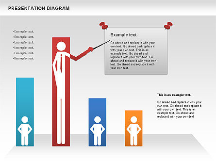 Diagrama del proceso de presentación, Diapositiva 10, 00953, Modelos de negocios — PoweredTemplate.com
