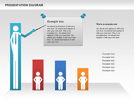 Diagrama del proceso de presentación, Diapositiva 11, 00953, Modelos de negocios — PoweredTemplate.com
