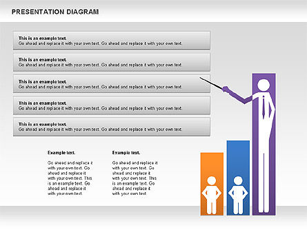 Diagram Proses Presentasi, Slide 6, 00953, Model Bisnis — PoweredTemplate.com