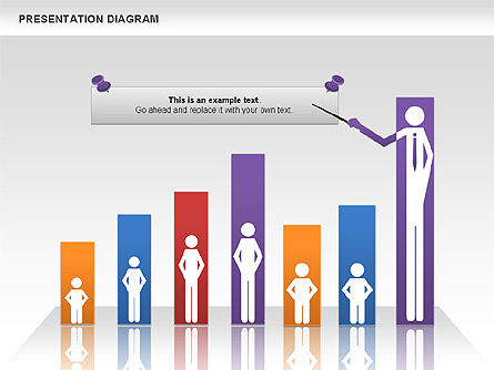 Diagrama del proceso de presentación, Diapositiva 7, 00953, Modelos de negocios — PoweredTemplate.com