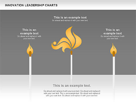 Matches Concept Innovation Diagram, PowerPoint Template, 00957, Stage Diagrams — PoweredTemplate.com