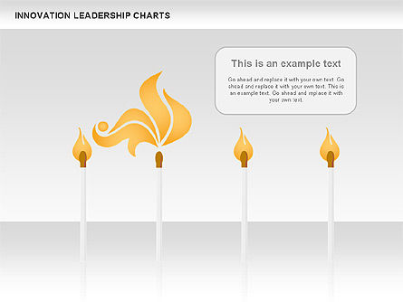 Matches Concept Innovation Diagram, Slide 10, 00957, Stage Diagrams — PoweredTemplate.com