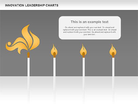 Matches Concept Innovation Diagram, Slide 3, 00957, Stage Diagrams — PoweredTemplate.com