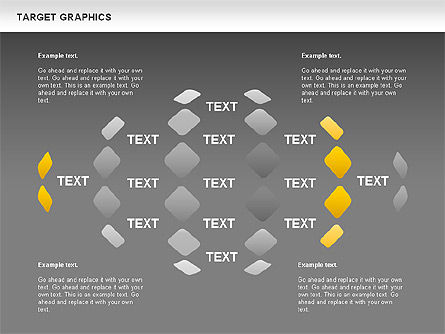 Target Graphics Concept, Slide 16, 00958, Shapes — PoweredTemplate.com