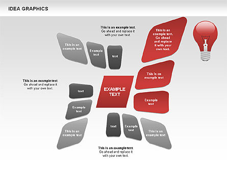 Idea Gráficos Concepto, Diapositiva 3, 00959, Formas — PoweredTemplate.com