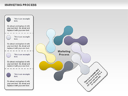 Schéma conceptuel du processus de commercialisation, Diapositive 10, 00961, Modèles commerciaux — PoweredTemplate.com