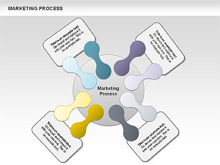 Marketing-Prozess Konzept Diagramm, Folie 14, 00961, Business Modelle — PoweredTemplate.com
