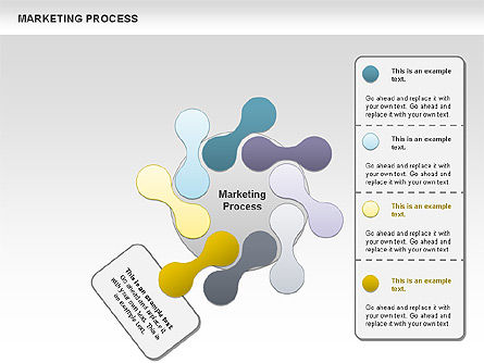 Marketing Process Concept Diagram, Slide 7, 00961, Business Models — PoweredTemplate.com
