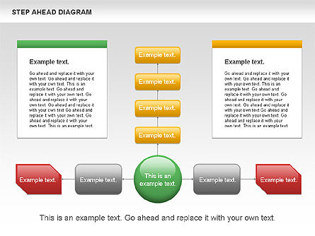 Tabla paso a paso, Diapositiva 7, 00970, Diagramas de flujo — PoweredTemplate.com