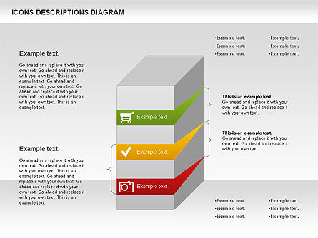 Process Chart with Icons , Slide 4, 00971, Process Diagrams — PoweredTemplate.com