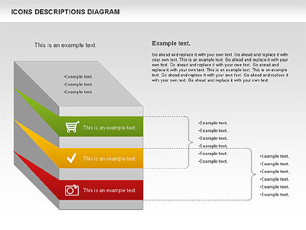 Diagramma di processo con le icone, Slide 9, 00971, Diagrammi di Processo — PoweredTemplate.com