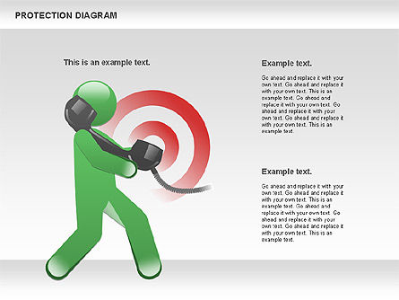 Protection Diagram, Slide 10, 00978, Business Models — PoweredTemplate.com