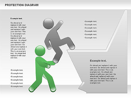 Schutzdiagramm, Folie 11, 00978, Business Modelle — PoweredTemplate.com