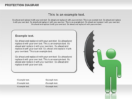 Diagrama de proteção, Deslizar 8, 00978, Modelos de Negócio — PoweredTemplate.com