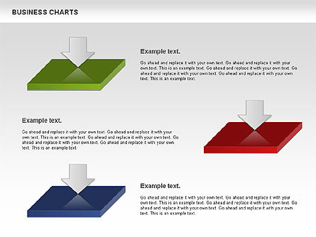 3D Histogram Chart, Slide 11, 00983, Business Models — PoweredTemplate.com