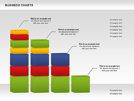 3D Histogram Chart, Slide 9, 00983, Business Models — PoweredTemplate.com