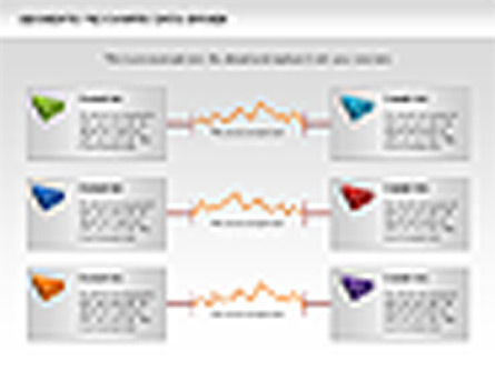 Data Driven Segments Pie Chart, Slide 7, 00991, Pie Charts — PoweredTemplate.com
