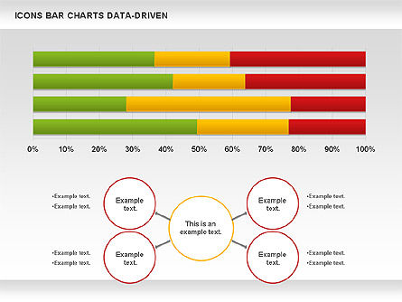 Grafiek met pictogrammen (data driven), Dia 10, 01000, Businessmodellen — PoweredTemplate.com