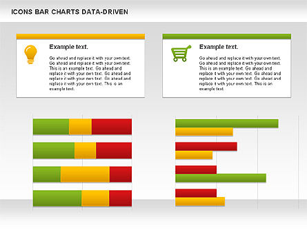 Bar Chart with Icons (Data Driven), Slide 11, 01000, Business Models — PoweredTemplate.com