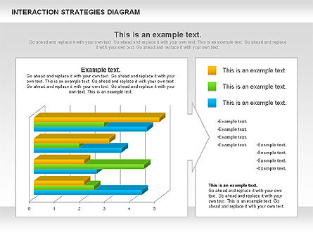 Schéma de stratégies d'interaction, Diapositive 11, 01001, Modèles commerciaux — PoweredTemplate.com