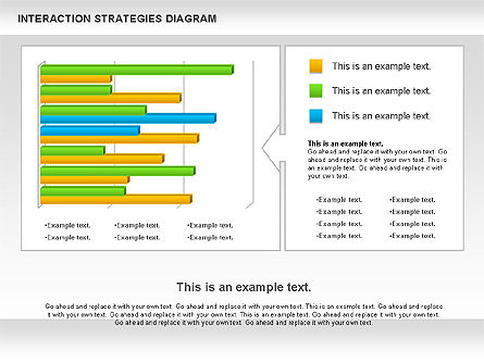 Interaction Strategies Diagram, Slide 8, 01001, Business Models — PoweredTemplate.com