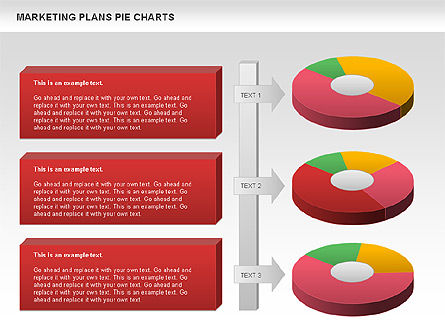 Marketing Plan Pie Chart, Slide 9, 01002, Pie Charts — PoweredTemplate.com