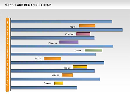 Diagramme d'offre et de demande, Diapositive 11, 01004, Modèles commerciaux — PoweredTemplate.com