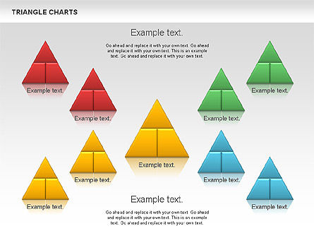 Triangle Chart, Slide 6, 01007, Shapes — PoweredTemplate.com