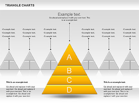 Triangle Chart, Slide 8, 01007, Shapes — PoweredTemplate.com