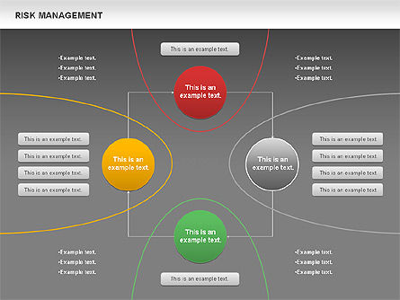 Risk Area Management Diagram, Slide 12, 01013, Business Models — PoweredTemplate.com