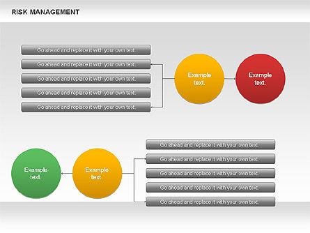 Risicogebied beheer diagram, Dia 9, 01013, Businessmodellen — PoweredTemplate.com