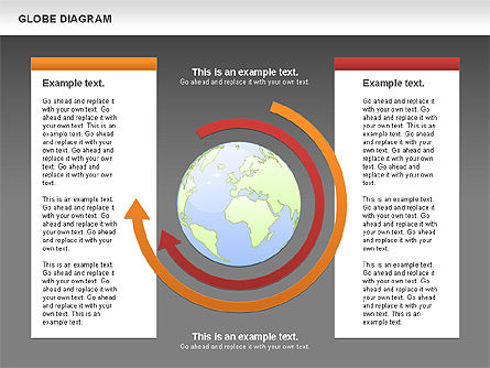 Diagramma globo, Slide 16, 01016, Modelli di lavoro — PoweredTemplate.com